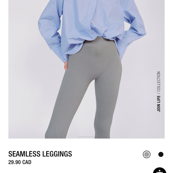 ZARA Seamless leggings - Picture 4 of 6